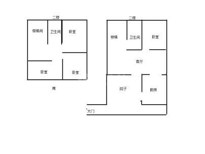 小康村自建房 4室 2厅 150平米