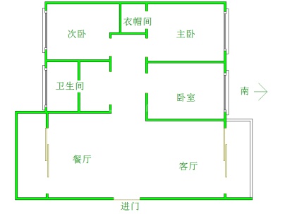 桂花园 5室 2厅 193平米
