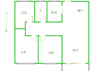 淮北凤凰城 3室 2厅 106.94平米