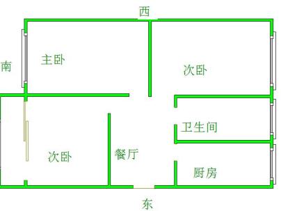 海宫南村 3室 2厅 75平米