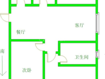 御溪美景 3室 2厅 113平米