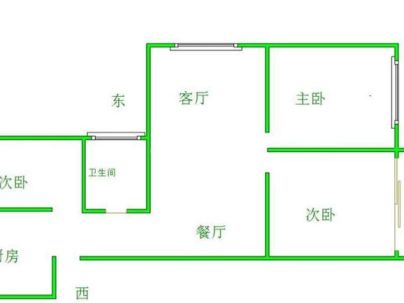 恒基城.渠沟新村 3室 1厅 98平米