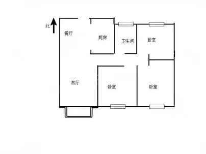 港利上城国际 3室 2厅 120平米