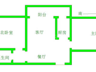 天骄国际 2室 2厅 91.8平米