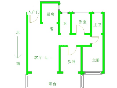 华科·毓秀天城 3室 2厅 118平米