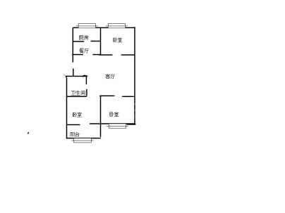 世纪名苑 3室 1厅 93.5平米