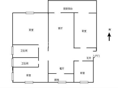 玖珑府 4室 2厅 125平米