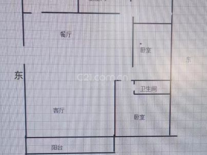 合欢家园 3室 2厅 122平米