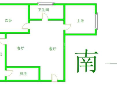 恒大雅苑 2室 2厅 81平米