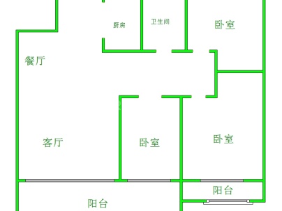 东信锦园 3室 2厅 106.75平米