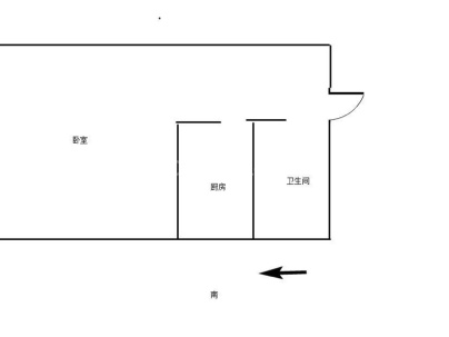 宏宇·之心城 1室 1厅 52平米