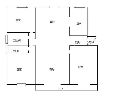 中湖明月书雅苑 4室 2厅 137平米