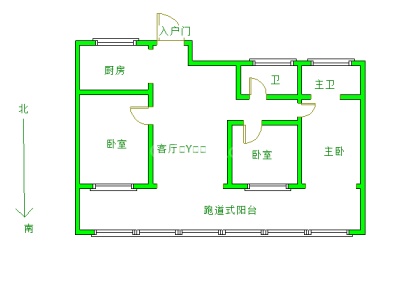 中湖明月耕学苑 3室 2厅 113平米