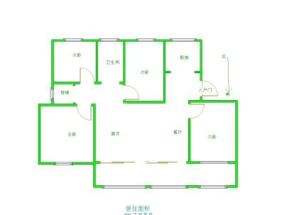 中湖明月明理苑 4室 2厅 141平米