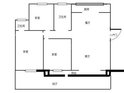 华松兰墅颐景 3室 2厅 145平米