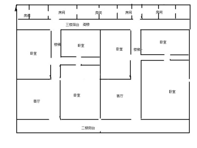 小康村自建房 8室 4厅 289.78平米