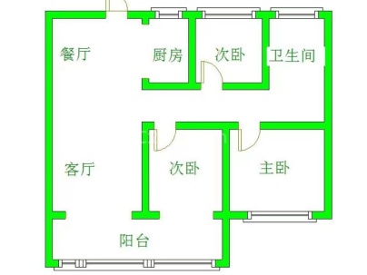 融翔·时代之光 3室 2厅 98平米