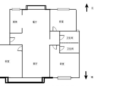 中湖明月明理苑 3室 2厅 127.6平米