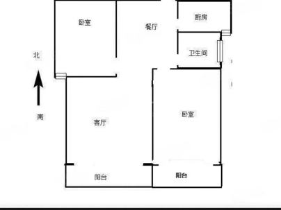 金百合 2室 2厅 94.15平米