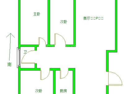 国金华府 3室 2厅 130平米