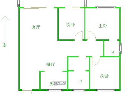 华科·毓秀天城 3室 2厅 118平米