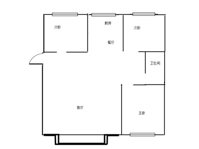 濉河新时代 3室 2厅 110平米