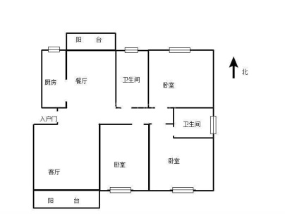 皇御豪庭 3室 2厅 120平米