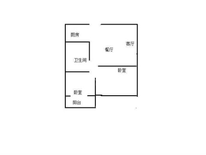 桓湖花园 2室 2厅 115平米