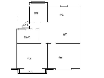 一机厂社区淮海中路138号142号146 2室 1厅 67平米