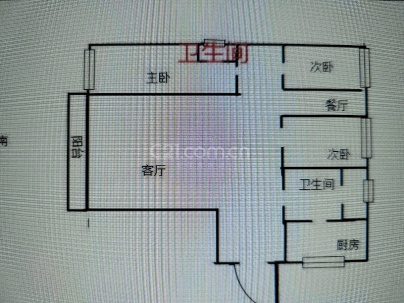 西城人家C区 3室 2厅 122.6平米