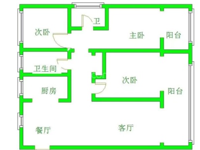 融翔·时代之光 3室 2厅 124.8平米