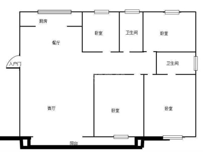 华松兰墅颐景 4室 2厅 156平米