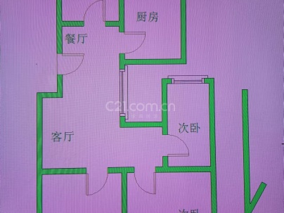 展望桥口子酒厂家属院 3室 1厅 65平米