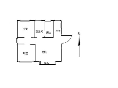 金方丽水园 2室 2厅 98平米