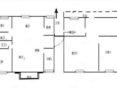 壹号院 5室 2厅 157.71平米