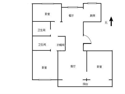 中湖明月锦兰苑 2室 2厅 127平米