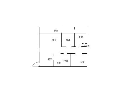 御溪悦榕府 3室 2厅 106平米