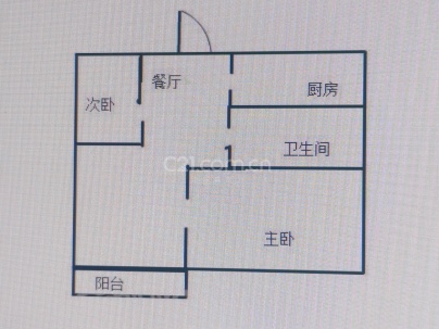 西城人家C区 2室 2厅 105平米