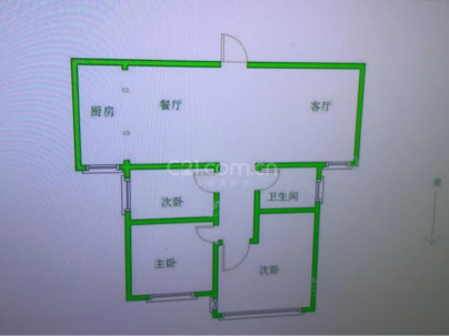 文庭书苑 3室 2厅 97平米