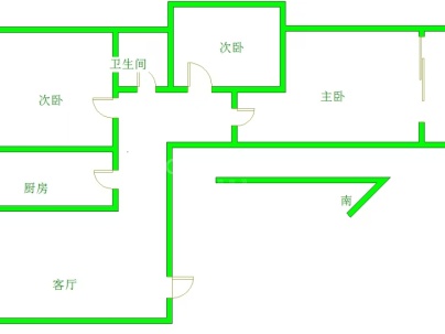 宏宇·之心城 3室 2厅 129平米