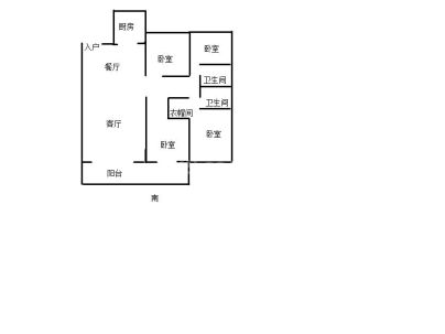 壹号院 4室 2厅 128平米