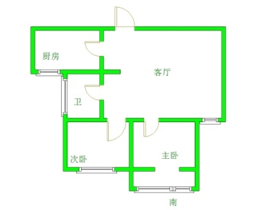 相城家园 2室 2厅 90平米