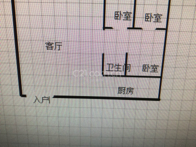 望湖新村 3室 1厅 95平米