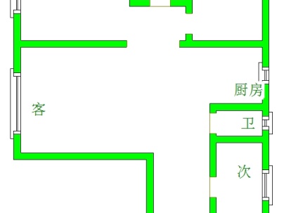 北环欣居 3室 2厅 116平米