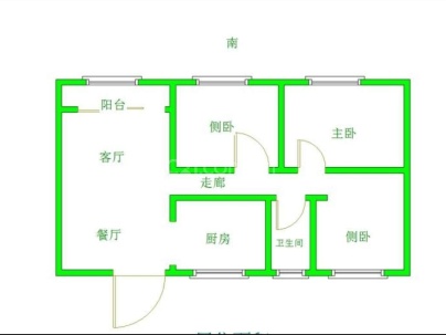 合欢家园 3室 2厅 121平米