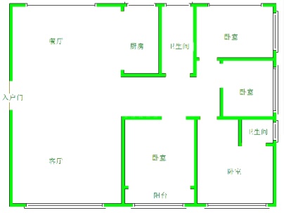 仁和花园（小产权） 4室 2厅 180平米
