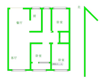 （礼参）东崔村（小产权） 3室 2厅 128平米