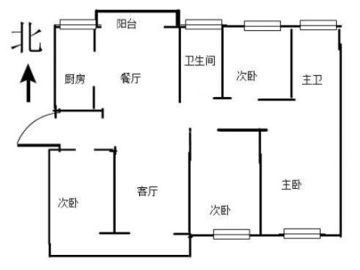 建业公园里(洋房) 4室 2厅 141.63平米