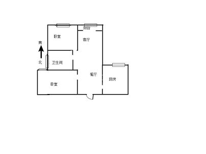 鼎雄新里城 2室 1厅 91.5平米