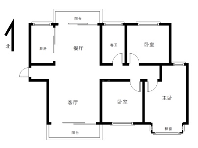 海亚香樟园 3室 2厅 137平米